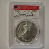 2020 W Burnished Silver Eagle PCGS SP70 Peed FDI